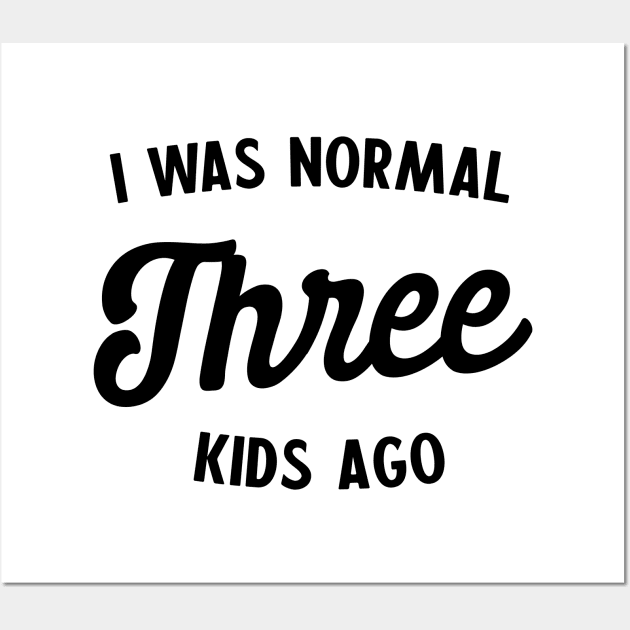 Normal 3 Kids Ago Wall Art by Blister